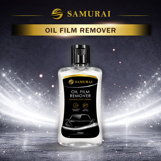 Samurai Oil Film Remover 130g [Car Glass Cleaner Remove Oil Film]