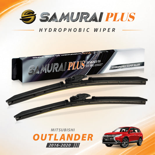 SAMURAI PLUS [Mitsubishi Outlander] Hydrophobic Car Wiper Blade