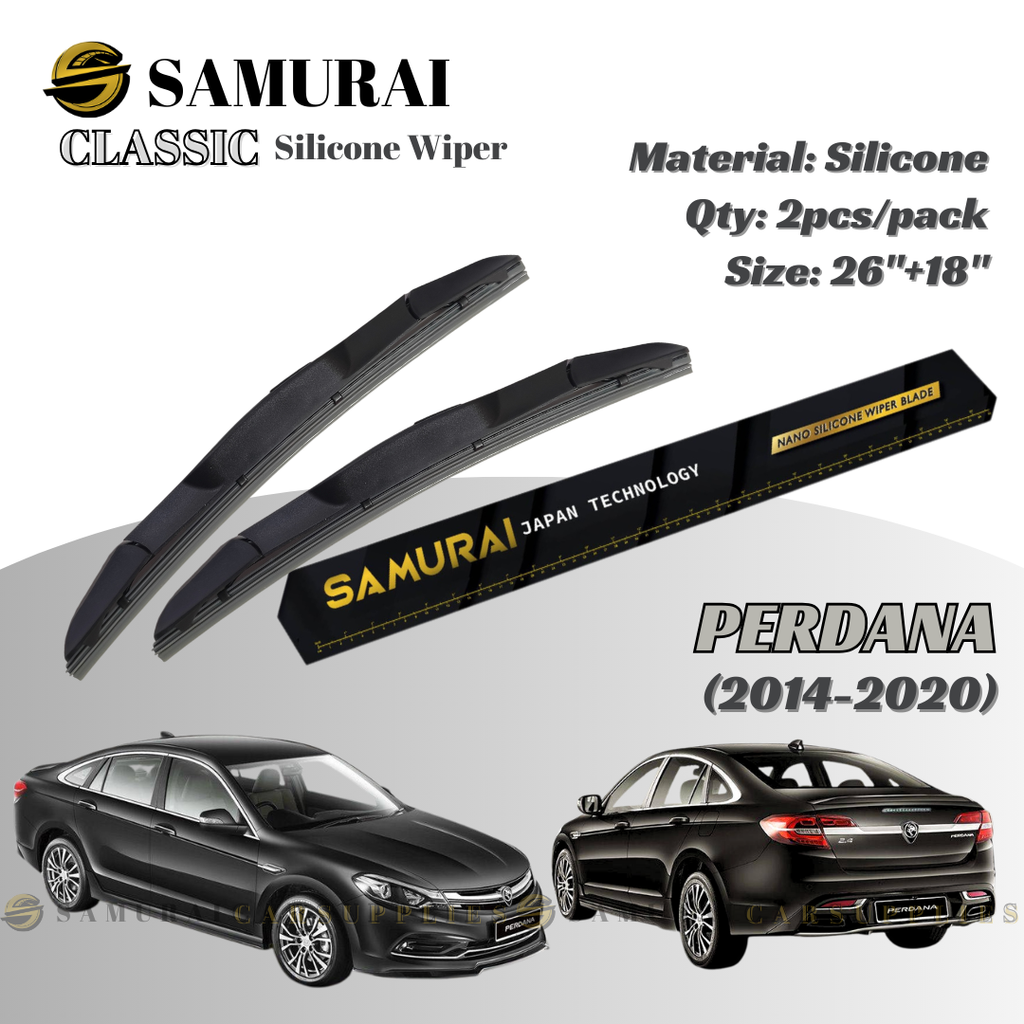 [Proton Perdana (2014-2020)] SAMURAI CLASSIC Car Wiper Blade