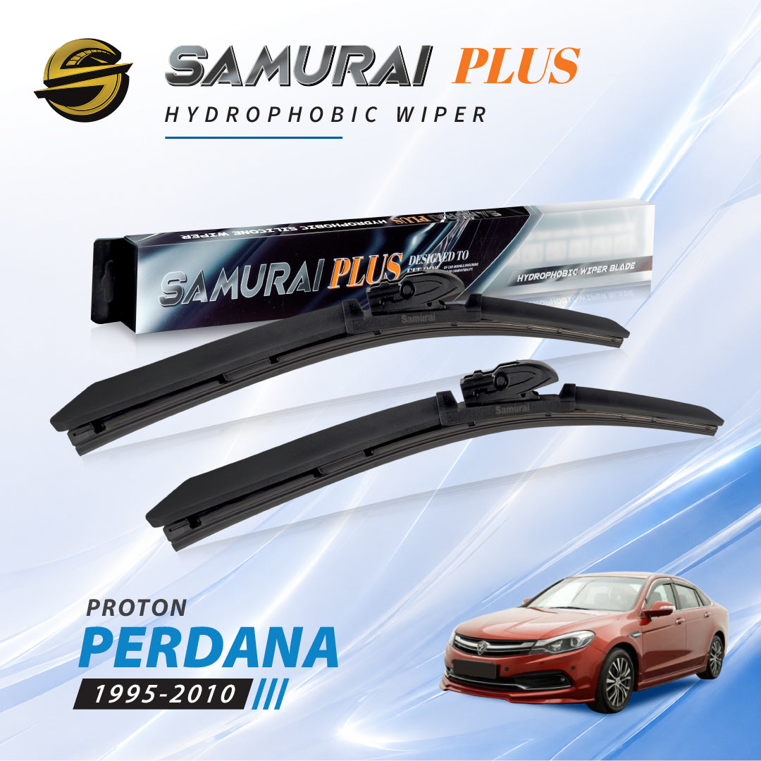 SAMURAI PLUS [Proton Perdana 1995-2010] Hydrophobic Car Wiper Blade