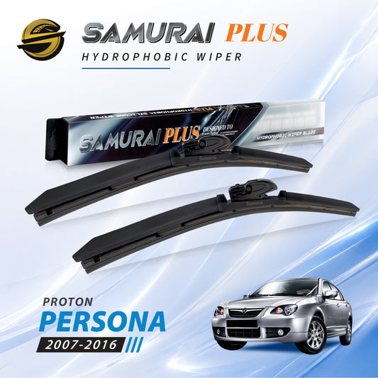 SAMURAI PLUS [Proton Persona 2007-2016] Hydrophobic Car Wiper Blade