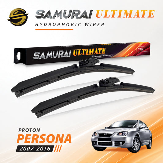 SAMURAI ULTIMATE [Proton Persona 2007-2016] Hydrophobic Car Wiper Blade