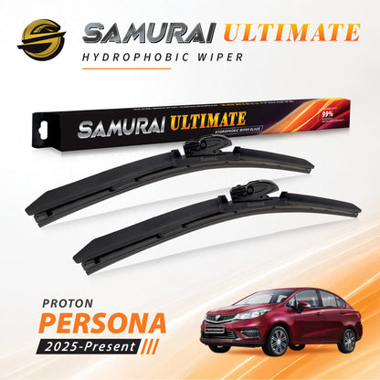 SAMURAI ULTIMATE [Proton Persona 2025-Present] Hydrophobic Car Wiper Blade