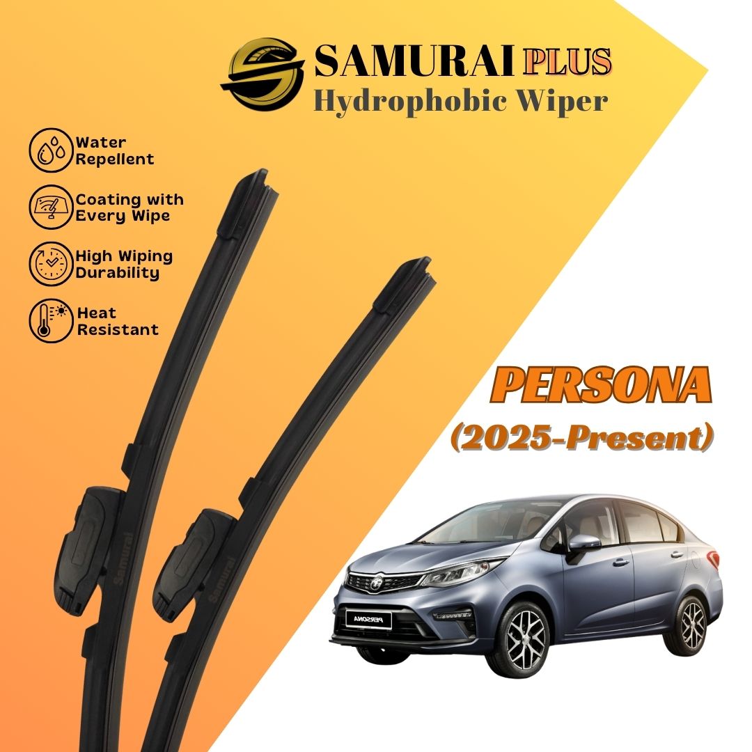 SAMURAI PLUS [Proton Persona 2025-Present] Hydrophobic Car Wiper Blade