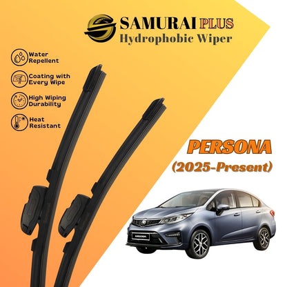 SAMURAI PLUS [Proton Persona 2025-Present] Hydrophobic Car Wiper Blade