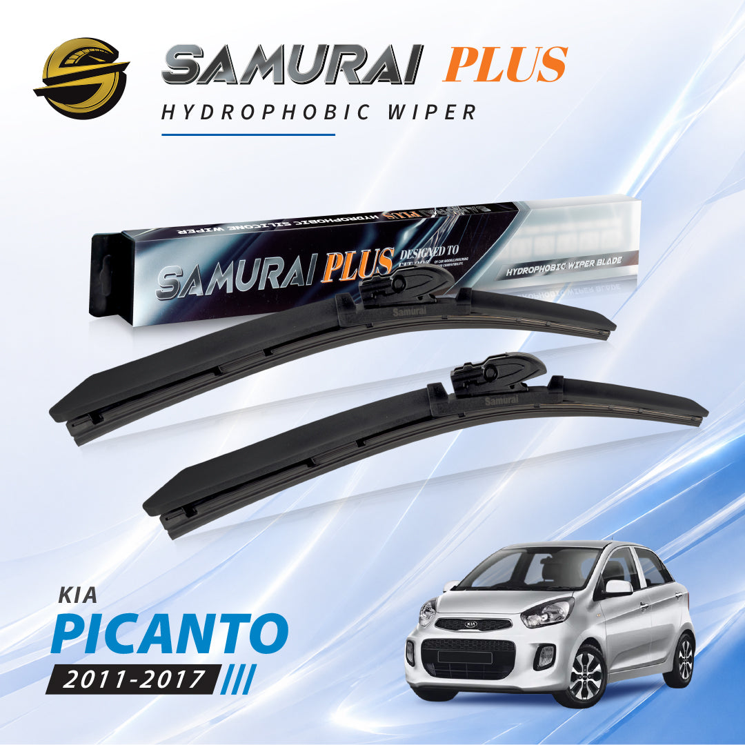 SAMURAI PLUS [Kia Picanto 2011-2017] Hydrophobic Car Wiper Blade