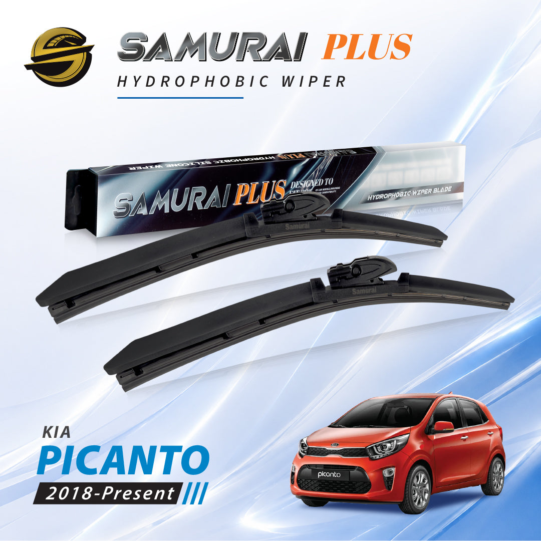 SAMURAI PLUS [Kia Picanto 2018-Present] Hydrophobic Car Wiper Blade