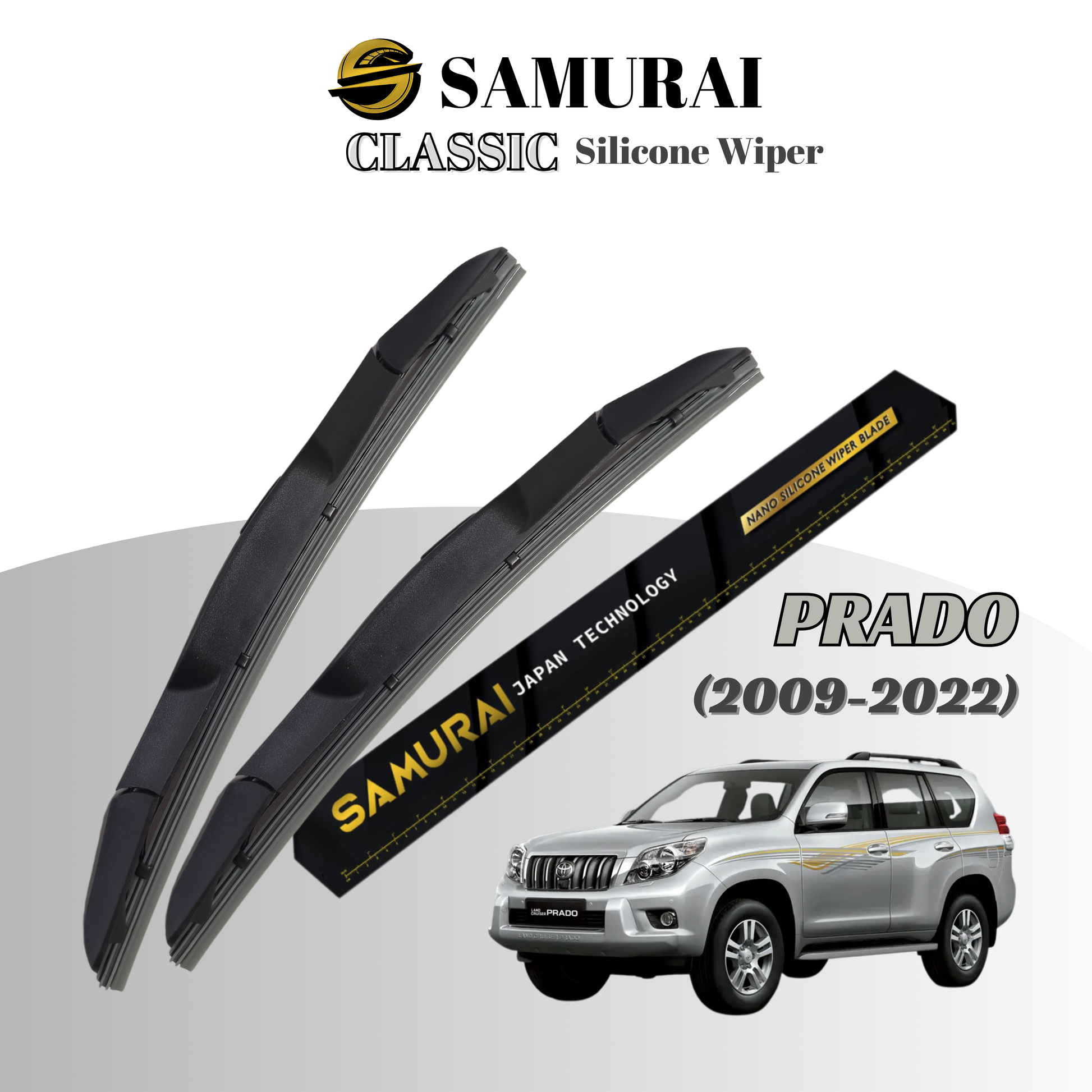 [Toyota Prado 2009-2022] SAMURAI CLASSIC Car Wiper Blade