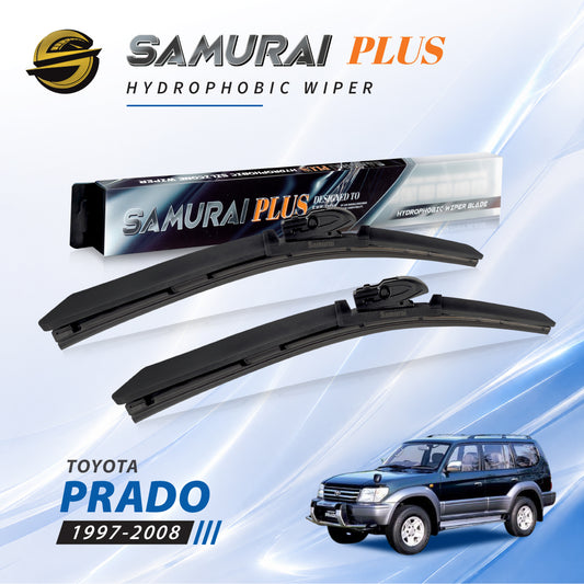 SAMURAI PLUS [Toyota Prado 1997-2008] Hydrophobic Car Wiper Blade