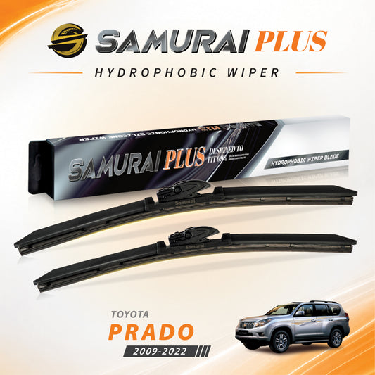 SAMURAI PLUS [Toyota Prado 2009-2022] Hydrophobic Car Wiper Blade