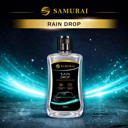 Samurai Rain Drop 100ml / 150ml [Car Windshield Water Repellent | Anti-Rain Glass Coating]
