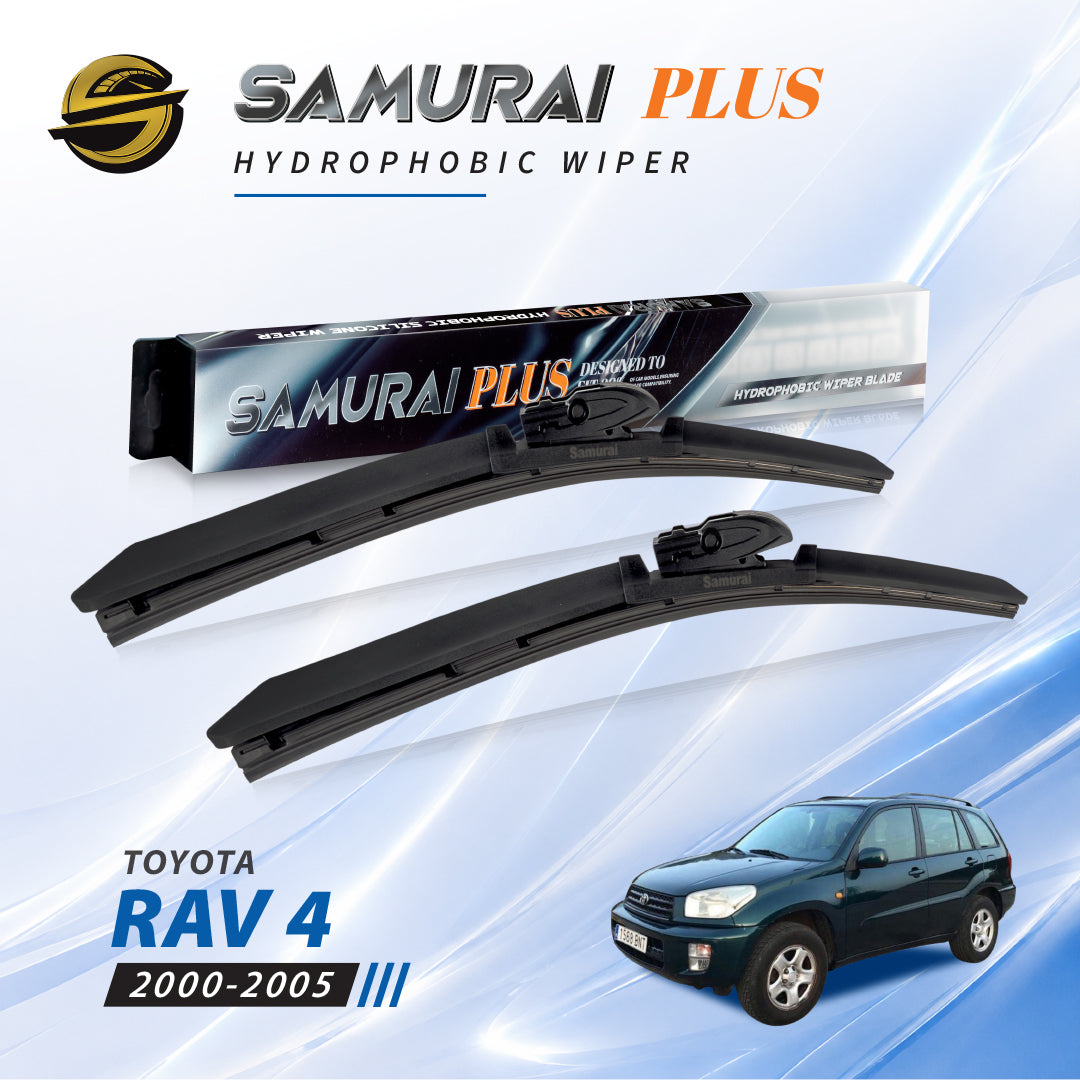 SAMURAI PLUS [Toyota RAV4 2000-2005] Hydrophobic Car Wiper Blade