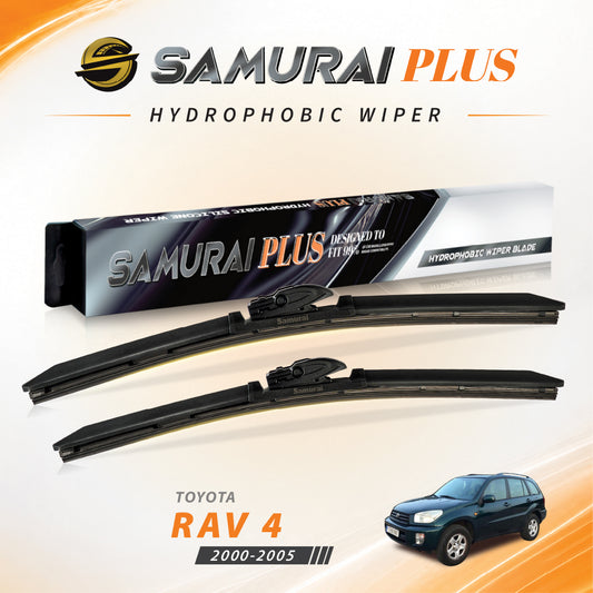 SAMURAI PLUS [Toyota RAV4 2000-2005] Hydrophobic Car Wiper Blade