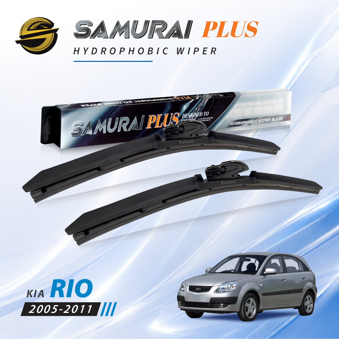 SAMURAI PLUS [Kia Rio 2005-2011] Hydrophobic Car Wiper Blade