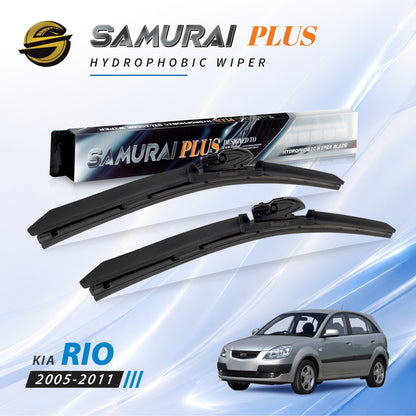 SAMURAI PLUS [Kia Rio 2005-2011] Hydrophobic Car Wiper Blade