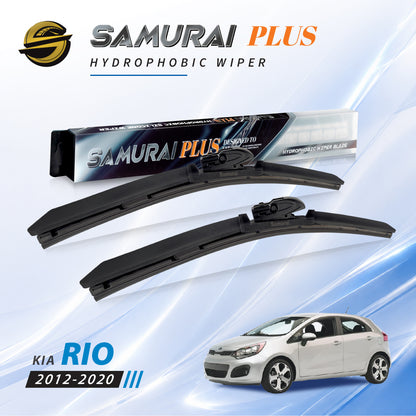 SAMURAI PLUS [Kia Rio 2012-2020] Hydrophobic Car Wiper Blade