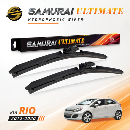 SAMURAI ULTIMATE [Kia Rio 2012-2020] Hydrophobic Car Wiper Blade