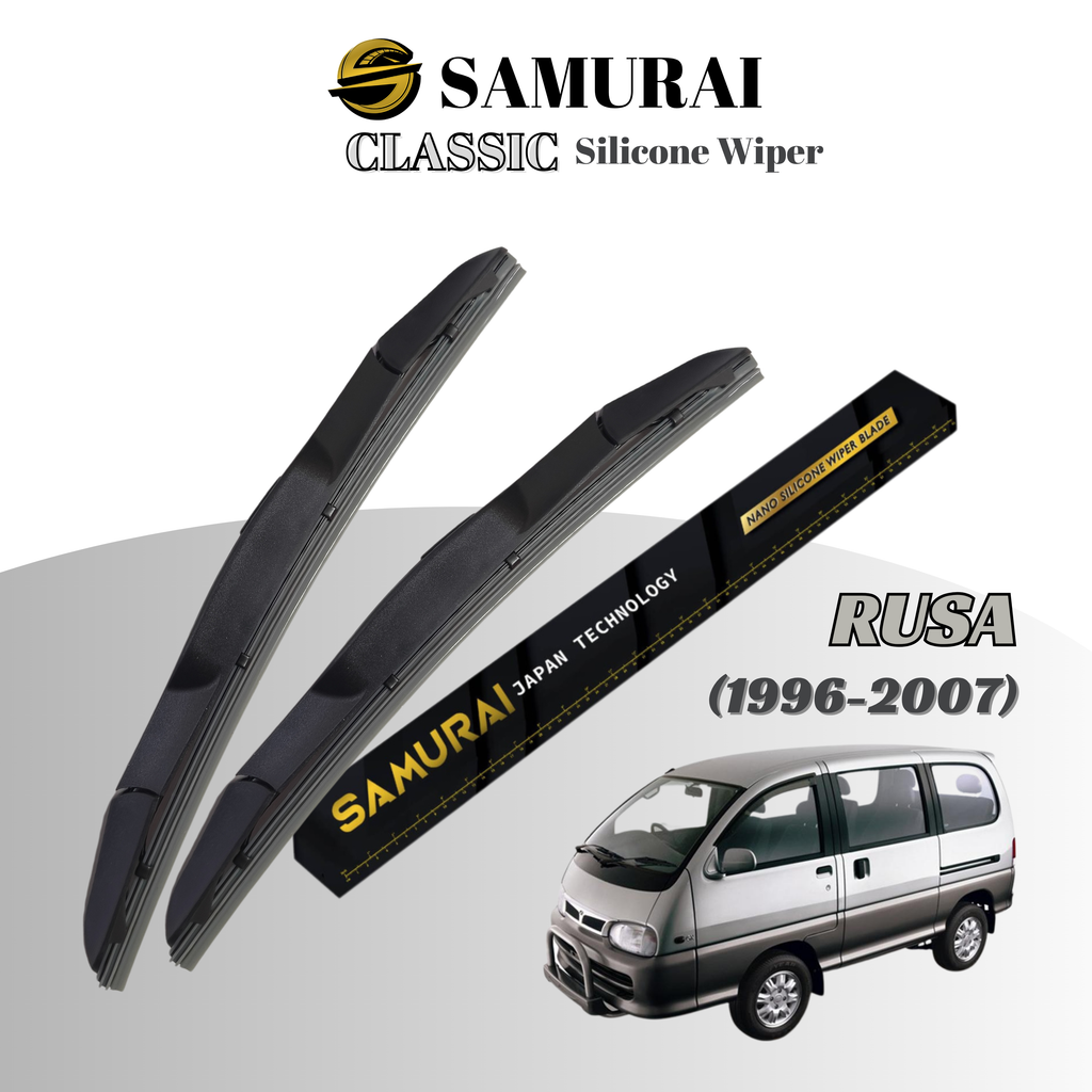 [Perodua Rusa] SAMURAI CLASSIC Car Wiper Blade