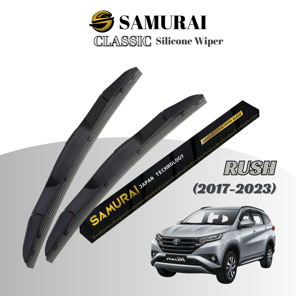 [Toyota Rush 2017-2023] SAMURAI CLASSIC Car Wiper Blade