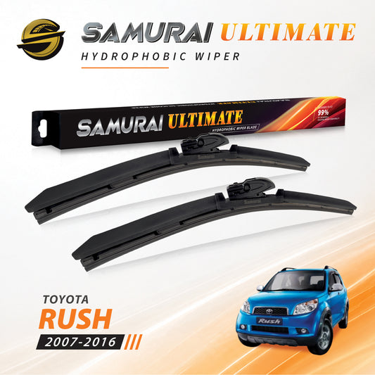 SAMURAI ULTIMATE [Toyota Rush 2007-2016] Hydrophobic Car Wiper Blade