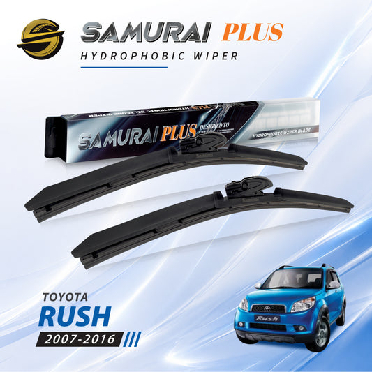 SAMURAI PLUS [Toyota Rush 2007-2016] Hydrophobic Car Wiper Blade