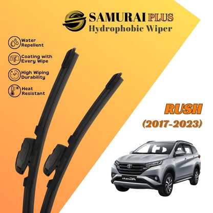 SAMURAI PLUS [Toyota Rush 2017-2023] Hydrophobic Car Wiper Blade