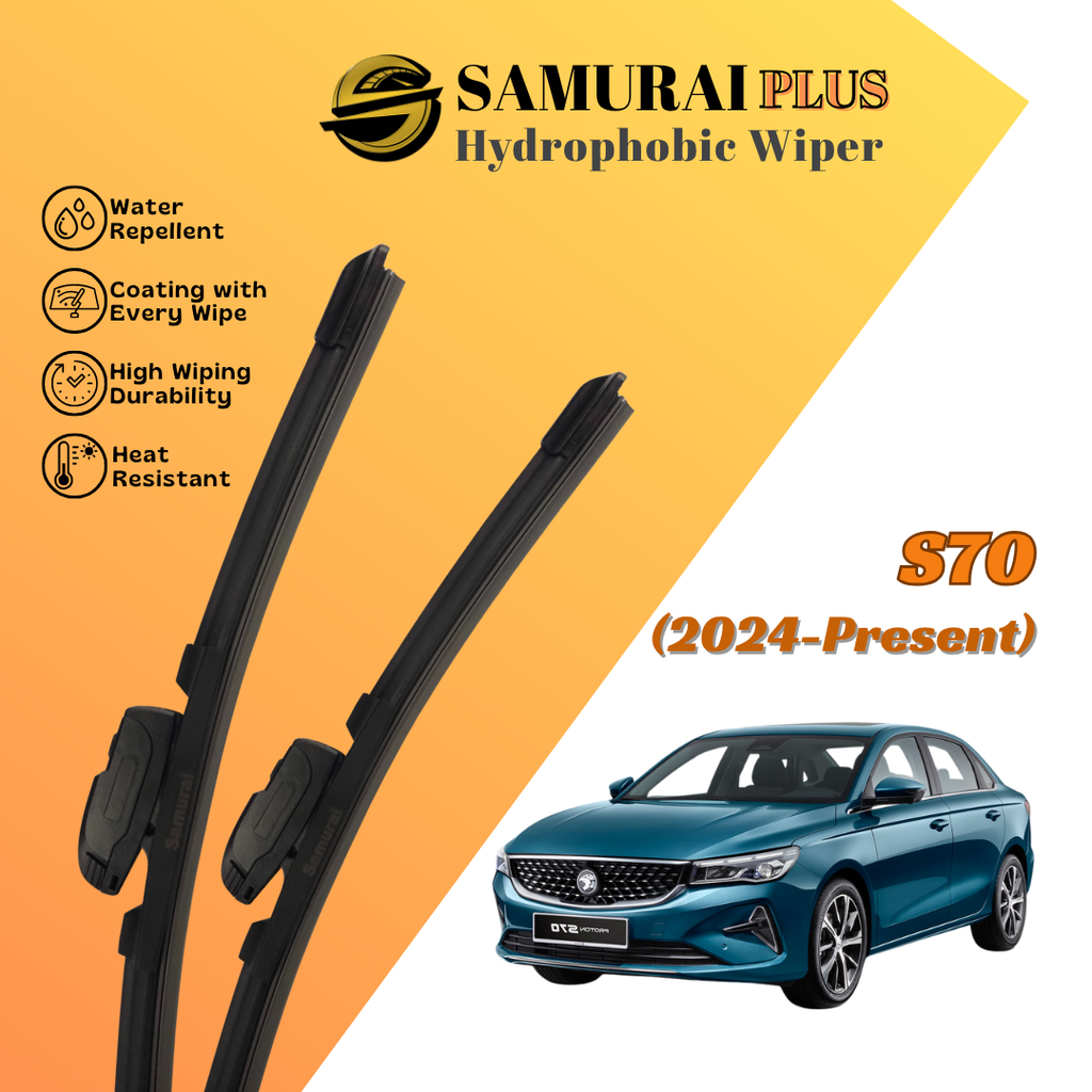 **[Proton S70] SAMURAI PLUS Hydrophobic Silicone Wiper