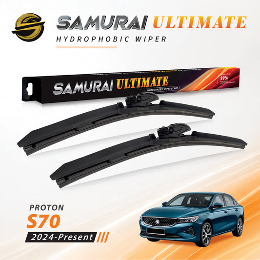 SAMURAI ULTIMATE [Proton S70] Hydrophobic Car Wiper Blade