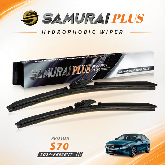 SAMURAI PLUS [Proton S70] Hydrophobic Car Wiper Blade