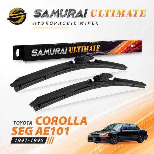 SAMURAI ULTIMATE [Toyota Seg AE101 1991-1995] Hydrophobic Car Wiper Blade