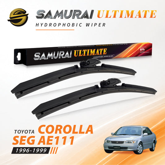 SAMURAI ULTIMATE [Toyota Seg AE111 1996-1999] Hydrophobic Car Wiper Blade