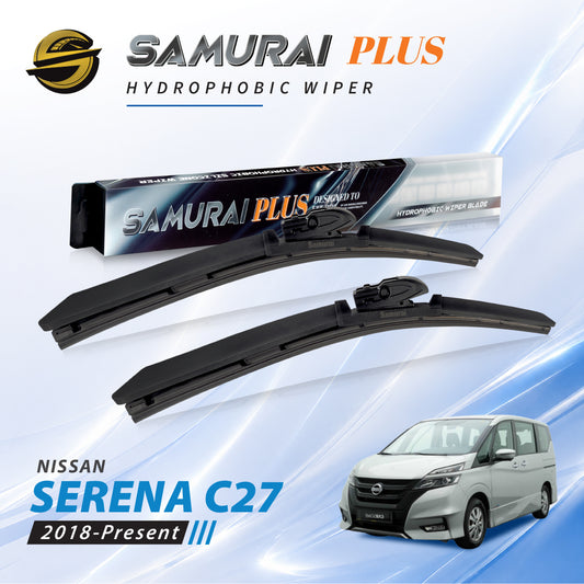 SAMURAI PLUS [Nissan Serena C27] Hydrophobic Car Wiper Blade