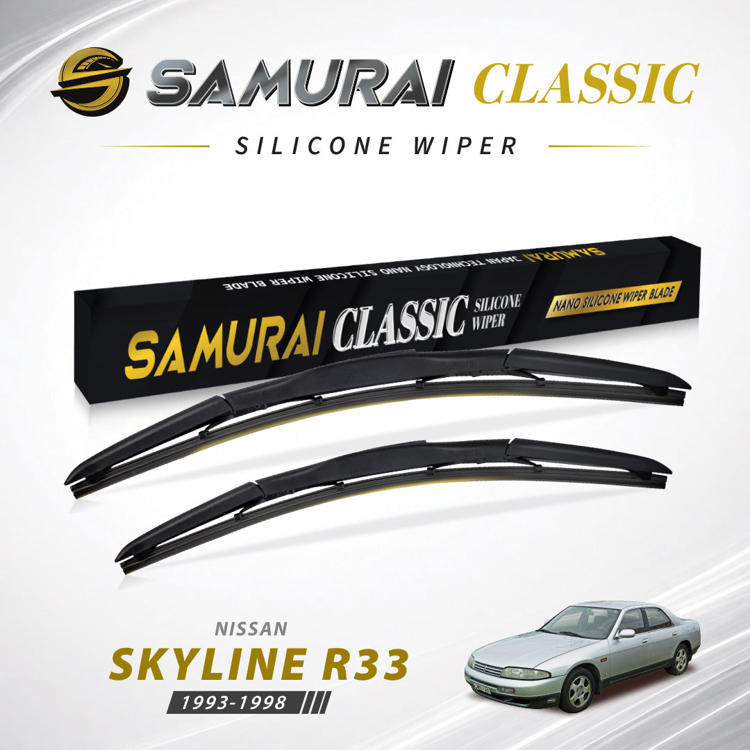 SAMURAI CLASSIC [Nissan Skyline R33] Car Wiper Blade