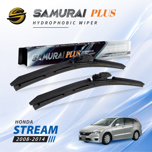 SAMURAI PLUS [Honda Stream 2008-2014] Hydrophobic Car Wiper Blade