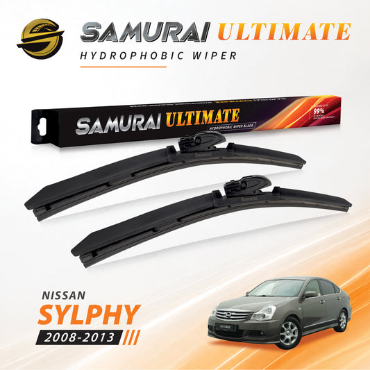 SAMURAI ULTIMATE [Nissan Sylphy 2008-2013] Hydrophobic Car Wiper Blade