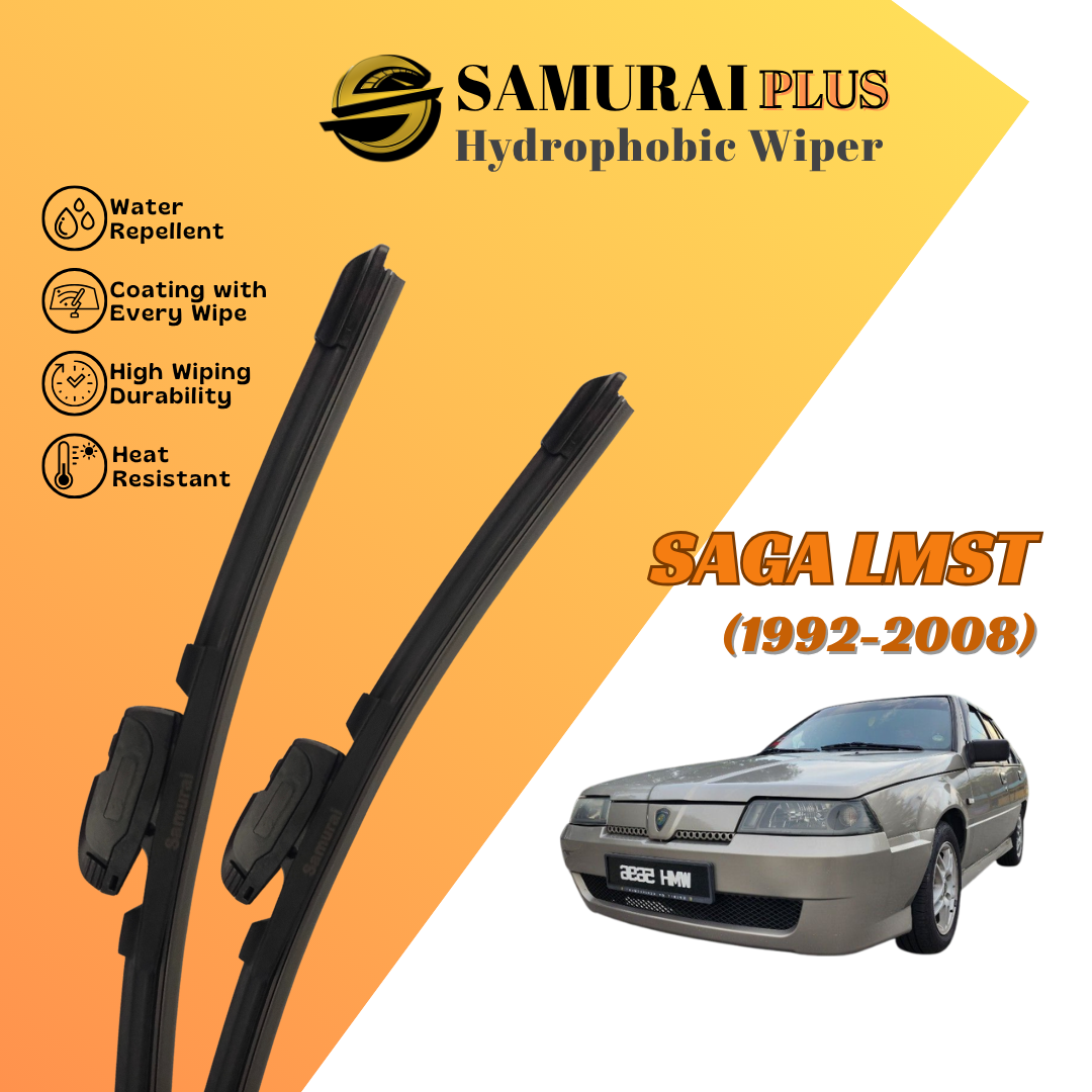 **[Proton Saga LMST] SAMURAI PLUS Hydrophobic Silicone Wiper