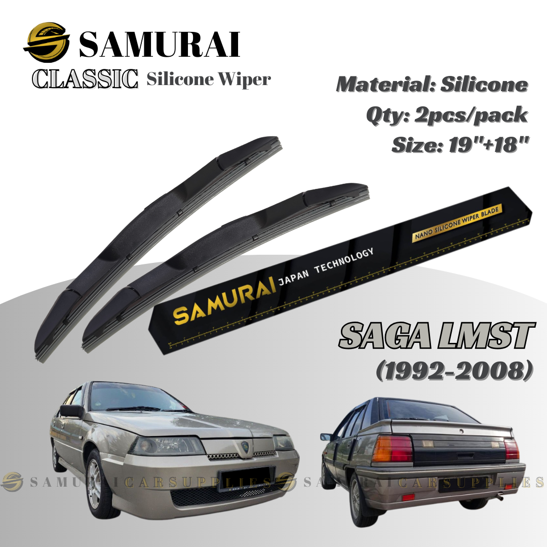 [Proton Iswara, Saga LMST (1992-2008)] SAMURAI CLASSIC Car Wiper Blade