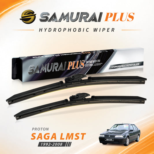 SAMURAI PLUS [Proton Saga LMST/Iswara 1992-2008] Hydrophobic Car Wiper Blade