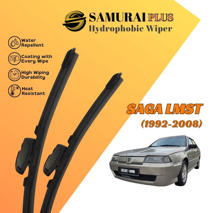 SAMURAI PLUS [Proton Saga LMST/Iswara 1992-2008] Hydrophobic Car Wiper Blade