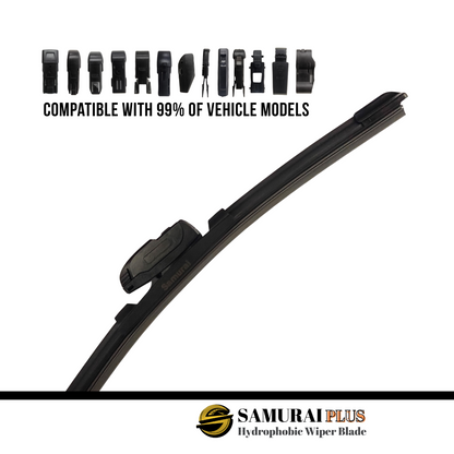 SAMURAI PLUS [Honda Accord 2008-2017] Hydrophobic Car Wiper Blade