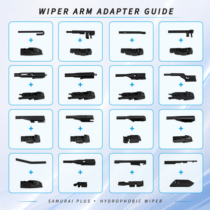 SAMURAI PLUS [Proton e.MAS 5] Hydrophobic Car Wiper Blade