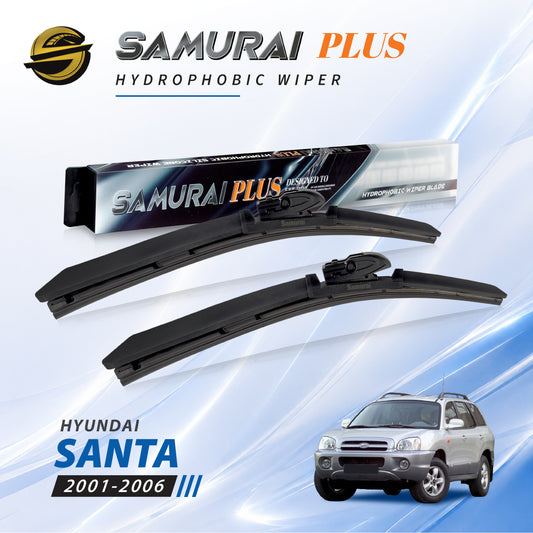 SAMURAI PLUS [Hyundai Santa 2001-2006] Hydrophobic Car Wiper Blade
