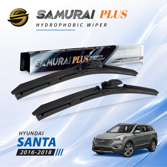 SAMURAI PLUS [Hyundai Santa 2016-2018] Hydrophobic Car Wiper Blade