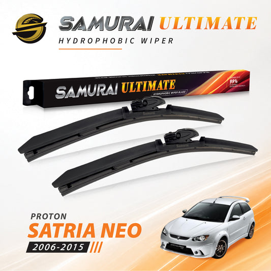 SAMURAI ULTIMATE [Proton Satria Neo] Hydrophobic Car Wiper Blade