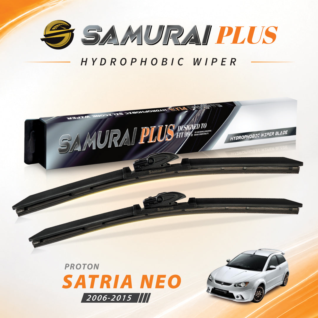 SAMURAI PLUS [Proton Satria Neo] Hydrophobic Car Wiper Blade