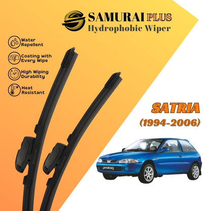 SAMURAI PLUS [Proton Satria] Hydrophobic Car Wiper Blade