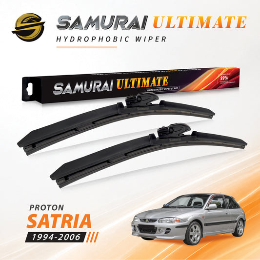 SAMURAI ULTIMATE [Proton Satria] Hydrophobic Car Wiper Blade