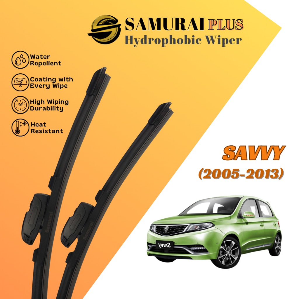 **[Proton Savvy] SAMURAI PLUS Hydrophobic Silicone Wiper