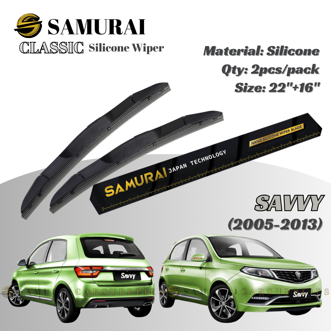 [Proton Savvy] SAMURAI CLASSIC Car Wiper Blade