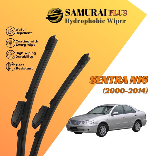 SAMURAI PLUS [Nissan Sentra N16] Hydrophobic Car Wiper Blade